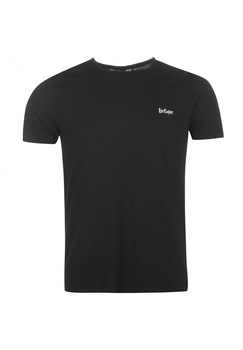 Tricou barbati, Lee Cooper Basic, Bumbac, Negru